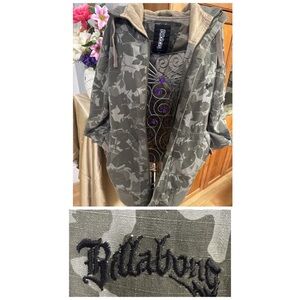 Billabong Men’s Olive Utility Jacket